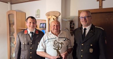 85. Geburtstag unseres Ehrenlöschmeisters Franz Kobold